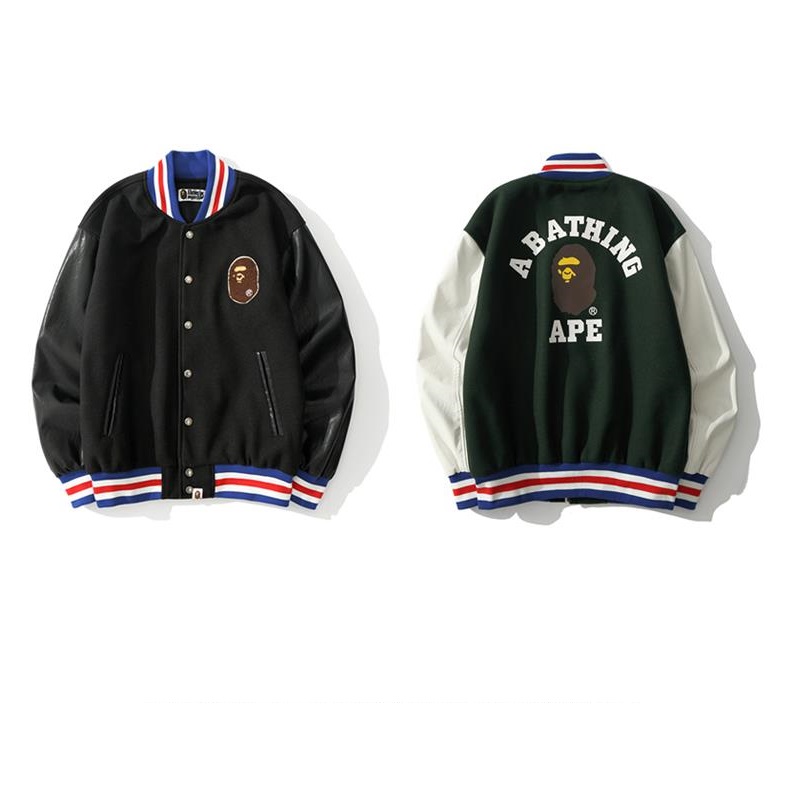 Bape Jacket 7311 2 colors Black Green